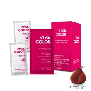 VIVA COLOR KIT COLOR 77.44 ROJO ARDIENTE